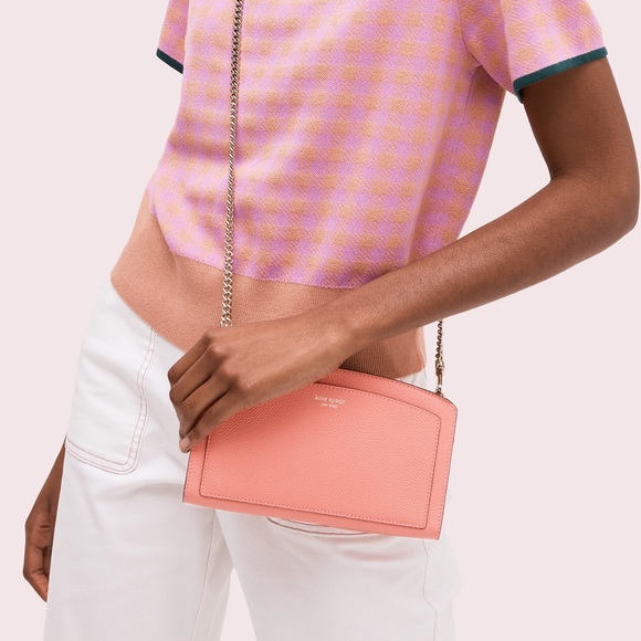 💞👜NWT Kate Spade Margaux Crossbody Peach🌸 - Picture 3 of 7